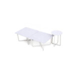 Barths Fellow – Beistelltisch-Set 3-tlg., Sand
