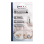 Hendi Ersatzteilset für Sahnespender, Kitchen Line, Profi Line, 120x30x(H)240mm