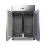Maxima Gastro Gefrierschrank - 1200 l - 6 Einstellbare Regale (2/1 GN) - auf Rädern - inkl. Regale – Bild 5