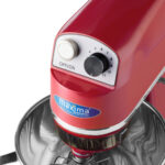 Maxima Gastro Planetenmischer - 7 l - Bis zu 2 kg Teig - Raspberryrot – Bild 5