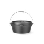 Hendi Gusseisentopf, 7,2L, Schwarz, ⌀310x(H)130mm, Rund – Bild 2