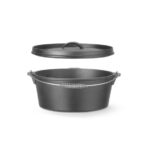 Hendi Gusseisentopf, 7,2L, Schwarz, ⌀310x(H)130mm, Rund – Bild 4