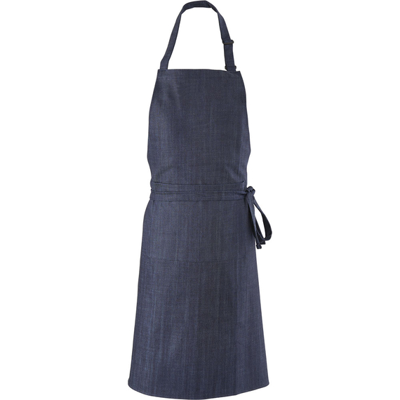 634042V01_MAIN_PRODUCT_PHOTO_qE9U9tdXihkq.jpg Nino Cucino Latzschürze, Mischgewebe, navy-blau, L. 92 cm – Bild 1