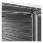 Tefcold Pizzatisch inkl. Kühlaufsatz PT1310 + GVC38-200, SS 201 / SS 304, EEK B – Bild 3