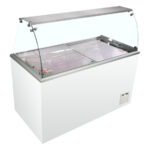 Tefcold Speiseeisvitrine IDA500-W1+, Weiß, RAL 9010, EEK D