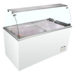 Tefcold Speiseeisvitrine IDA600-W1+, Weiß, RAL 9010, EEK D