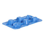 BarUp Eiswürfelform, edelsteinförmig, Blau, 2 Stk., 190x105x(H)30mm – Bild 2