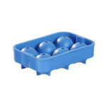 BarUp Eiswürfelform, kugelförmig, Blau, 180x125x(H)50mm