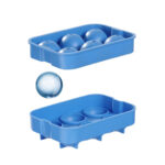 BarUp Eiswürfelform, kugelförmig, Blau, 180x125x(H)50mm – Bild 4