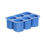 BarUp Eiswürfelform, Shotglas, Blau, 125x190x(H)60mm
