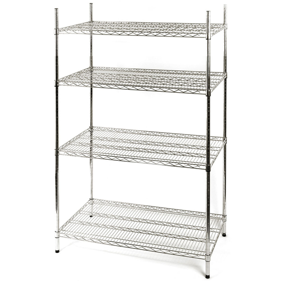681102V01_MAIN_PRODUCT_PHOTO_69kojIoKbgF8.jpg Stalgast Lagerregal aus Chromstahl 1060x610x1800 mm (BxTxH) – Bild 1
