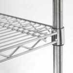 Stalgast Lagerregal aus Chromstahl 1525x610x1800 mm (BxTxH) – Bild 2