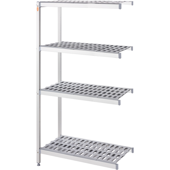 686095V01_Main_product_photo_0DVdLD21BAoG_o71u-rq.jpg Stalgast Lagerregal aus Aluminium mit 2 Beinen 1469x460x1680 mm (BxTxH) – Bild 1