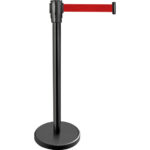 Abgrenzungsständer, Zugband rot, H. 900 mm, 2 Stück