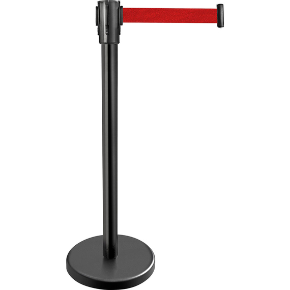689011V01_Main_product_photo_3TjQiXOXAiqz.jpg Abgrenzungsständer, Zugband rot, H. 900 mm, 2 Stück – Bild 1