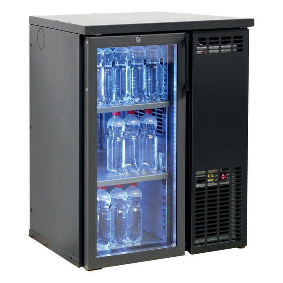 68918-SCL-2GMU.jpg Serrco by Tefcold High-End-Backbar-Kühlschränke SCL-2GMU+, Anthrazit RAL 7021, EEK D – Bild 1
