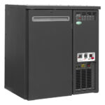 Serrco by Tefcold High-End-Backbar-Kühlschränke SCL-2MU+, Anthrazit RAL 7021, EEK C