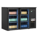 Serrco by Tefcold High-End-Backbar-Kühlschränke SCL-22GMU+, Anthrazit RAL 7021, EEK C – Bild 2