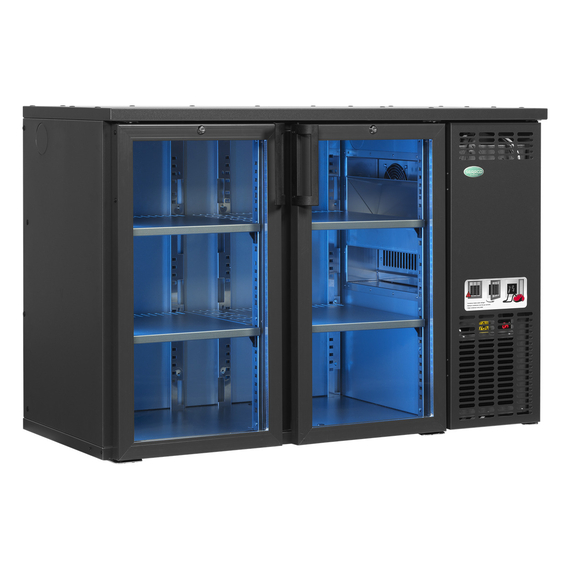 68921-SCL-22GMU.jpg Serrco by Tefcold High-End-Backbar-Kühlschränke SCL-22GMU+, Anthrazit RAL 7021, EEK C – Bild 1