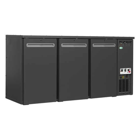68922-SCL-222MU.jpg Serrco by Tefcold High-End-Backbar-Kühlschränke SCL-222MU+, Anthrazit RAL 7021, EEK C – Bild 1