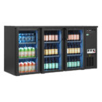 Serrco by Tefcold High-End-Backbar-Kühlschränke SCL-222GMU+, Anthrazit RAL 7021, EEK C – Bild 2