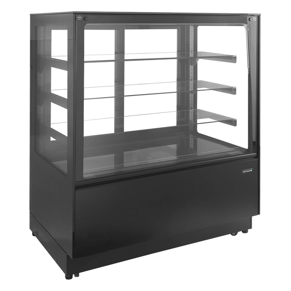 69047-PDA3-CTF120B-1.jpg Tefcold Display-Backwarentheke PDA3-CTF120B-1, Schwarz / Glas, EEK B – Bild 1