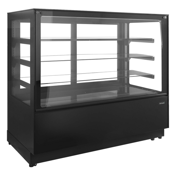 69049-PDA3-CTF150B-1.jpg Tefcold Display-Backwarentheke PDA3-CTF150B-1, Schwarz / Glas, EEK B – Bild 1