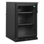 Serrco by Tefcold High-End-Backbar-Kühlschränke SGD-120LGE, Anthrazit RAL 7021, EEK D