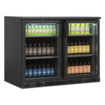 Serrco by Tefcold High-End-Backbar-Kühlschränke SGD-240GE, Anthrazit RAL 7021, EEK F – Bild 2