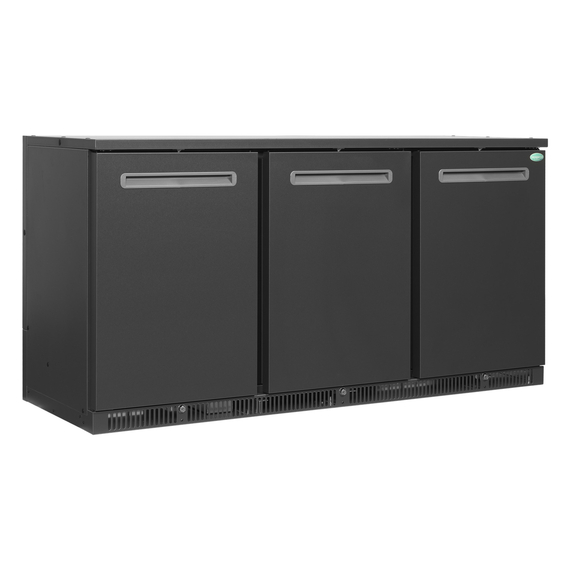 69064-SGD-360E.jpg Serrco by Tefcold High-End-Backbar-Kühlschränke SGD-360E, Anthrazit RAL 7021, EEK D – Bild 1