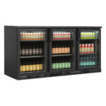 Serrco by Tefcold High-End-Backbar-Kühlschränke SGD-360GE, Anthrazit RAL 7021, EEK E – Bild 2