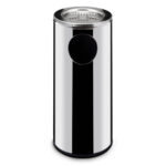 Hendi Mülleimer Standmodell mit Aschenbecher, 33L, ⌀240x(H)660mm
