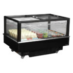 Tefcold Impuls-Kühl/Tiefkühlinsel in schwarz EIB-D1015-B1, Schwarz RAL9005, EEK C – Bild 2