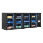 Serrco by Tefcold High-End-Backbar-Kühlschränke SCL-2222GMU+, Anthrazit RAL 7021, EEK D – Bild 2