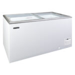 Tefcold Eiscreme-Gefriertruhen IDA400-W1, Weiß, RAL 9010, EEK C