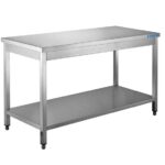 SARO Edelstahltisch, Unterblatt - B 1800 x T 700