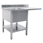 SARO Spülcenter 1 Becken, links - B 1200 x T 700