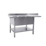 SARO Spülcenter 2 Becken, links - B 1800 x T 700