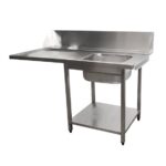 SARO Zulauftisch Spülmaschine rechts 1 Becken 1600mm