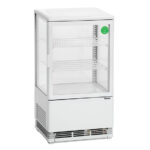 Bartscher Mini Kühlvitrine 58L, weiß – Bild 3