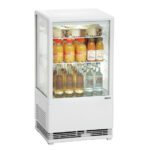 Bartscher Mini Kühlvitrine 58L, weiß – Bild 2