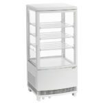 Bartscher Mini-Kühlvitrine 75L2T weiß – Bild 9