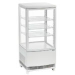 Bartscher Mini-Kühlvitrine 75L2T weiß – Bild 10