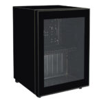 IARP Flaschenkühlschrank Counter21-black, Schwarz, EEK C