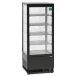 Bartscher Mini-Kühlvitrine 98L-SW – Bild 7