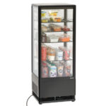 Bartscher Mini-Kühlvitrine 98L-SW – Bild 2