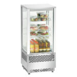 Bartscher Mini-Kühlvitrine 78L, Edelstahl – Bild 2