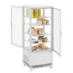 Bartscher Mini-Kühlvitrine 98L2T weiß – Bild 2