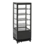 Bartscher Mini-Kühlvitrine 98L2T schwarz – Bild 10