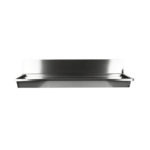 Combisteel Edelstahl Waschbecken 3 Ablasshahne 1800mm Ablaufstopfen Und Schutzwand Inklusive, Exklusiv Hahne – Bild 2